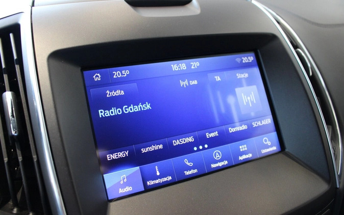 Ford S-Max cena 114900 przebieg: 114167, rok produkcji 2018 z Jasło małe 529